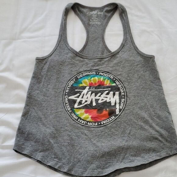 Stussy Jah Irie Tank Top Shirt XS - Picture 1 of 4